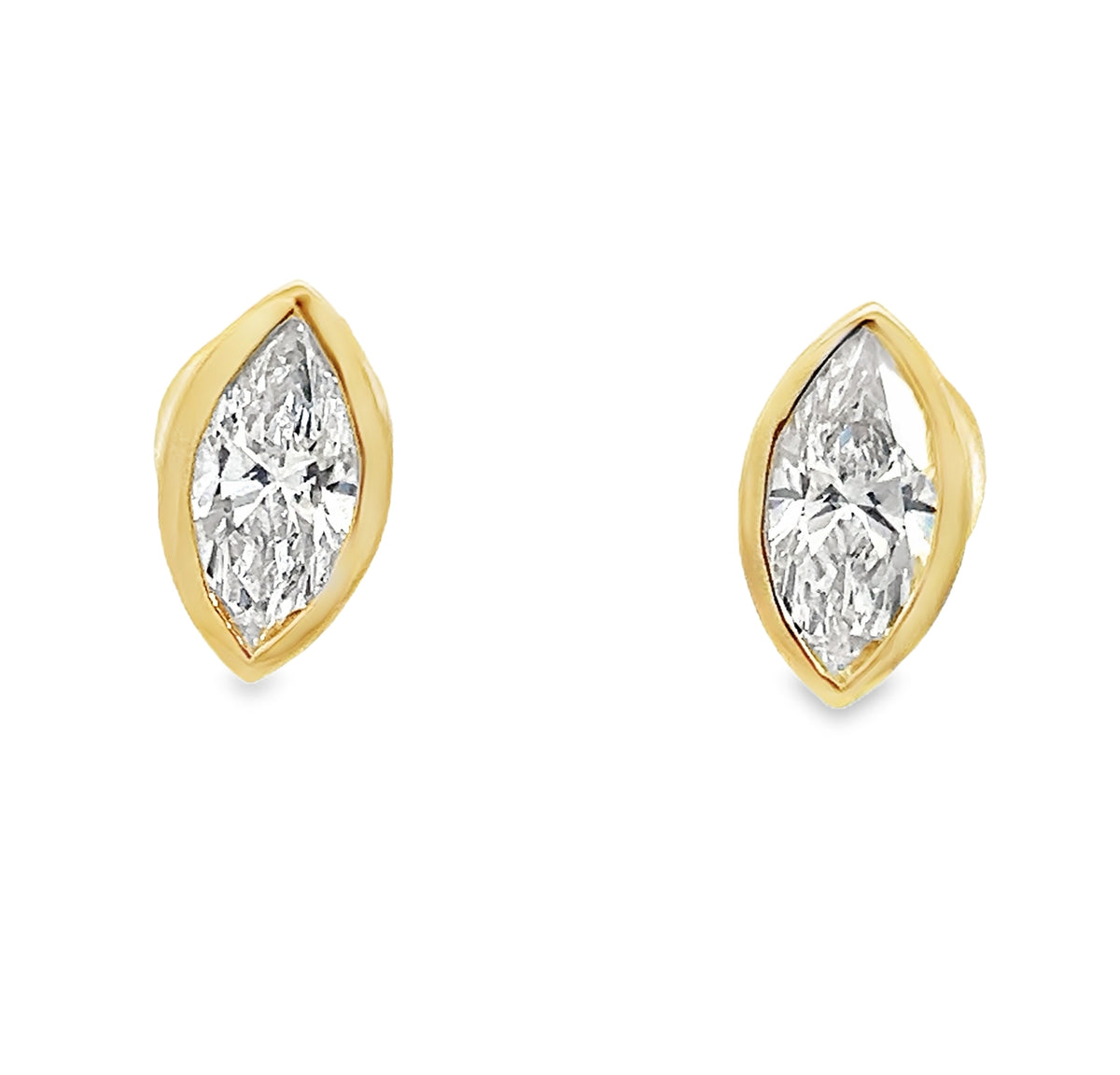 LAB GROWN MARQUISE DIAMONDS 2ctw STUDS