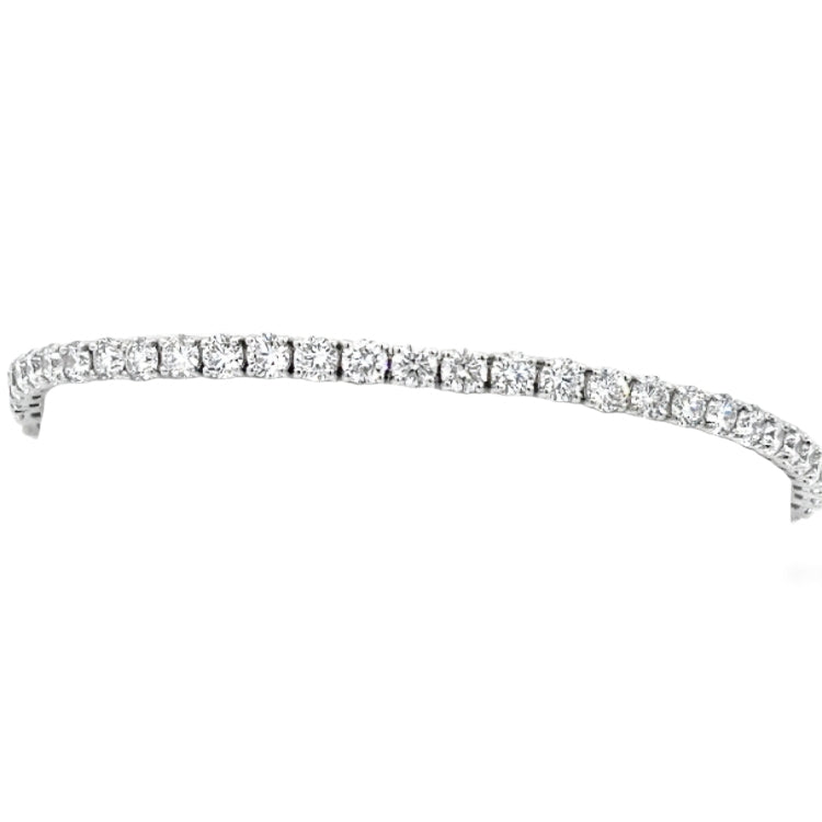 LAB GROWN ROUND DIAMONDS 5.07CTW TENNIS BRACELET